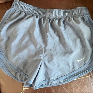Nike Blue Athletic Shorts Lightweight Elastic Waist